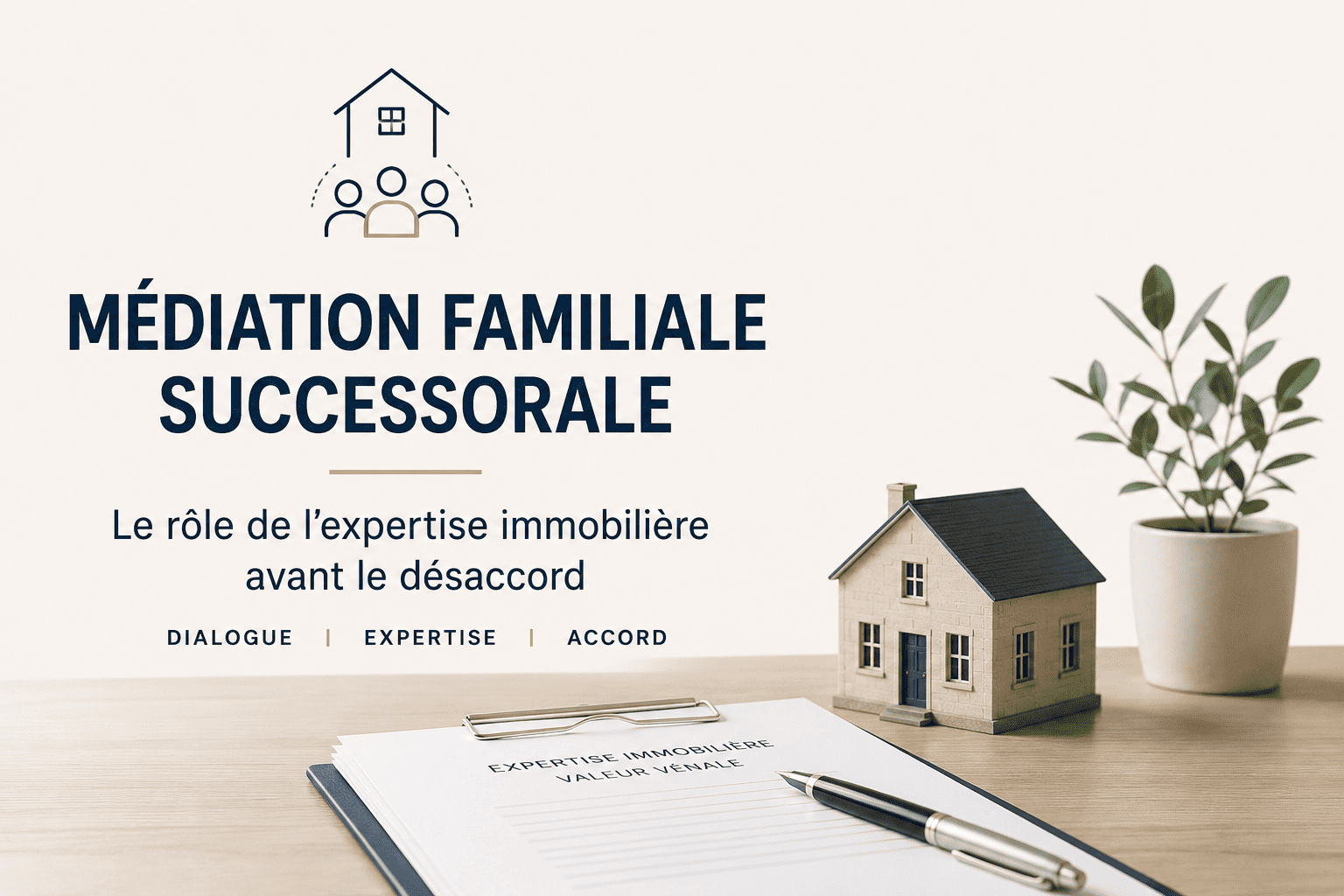 Expertise immobilière médiation familiale successorale entre héritiers