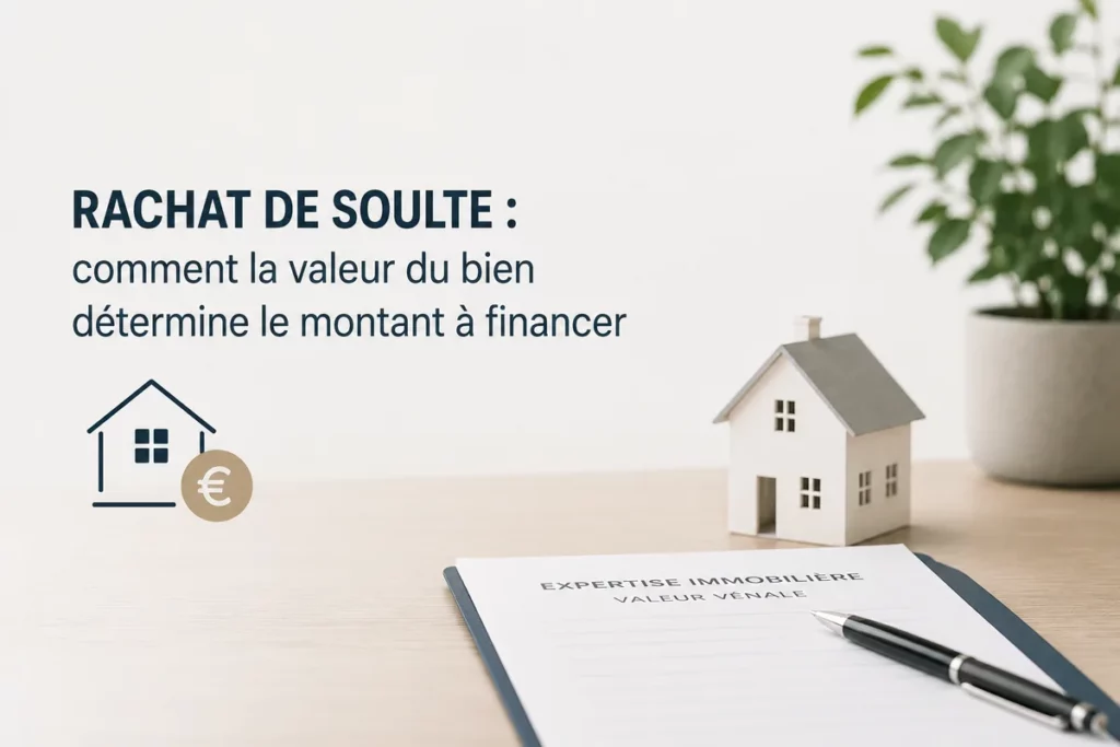 Rachat de soulte : calcul, valeur du bien et financement