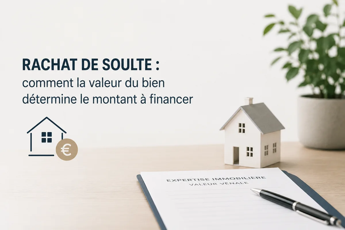 Rachat de soulte : calcul, valeur du bien et financement