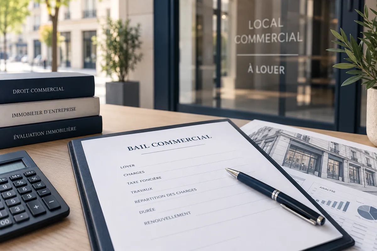 Analyse d'un bail commercial pour l'expertise de la valeur des murs à Bordeaux